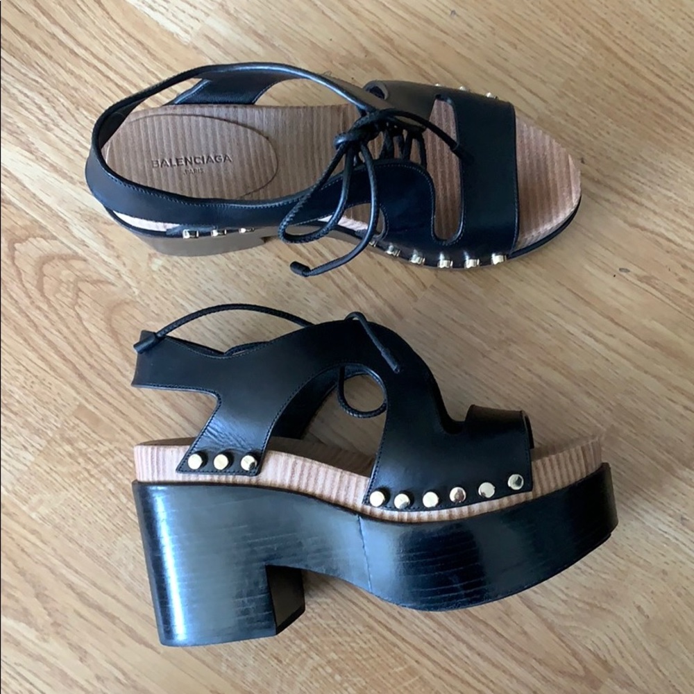 Platform Balenciaga shoes